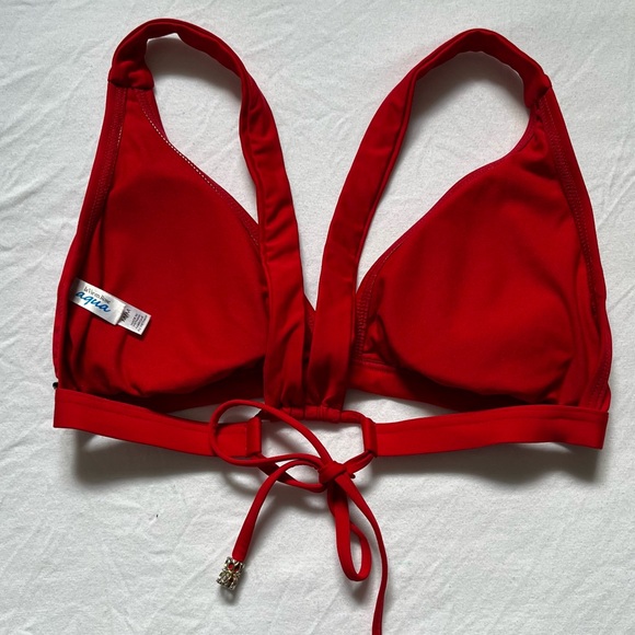 red la vie en rose swim bikini top - Picture 2 of 3